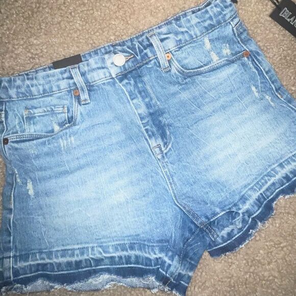 NWTs Blank NYC The Lenox High Rise So Yesterday Cutoff Denim Shorts - Picture 3 of 10